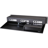 Sonnet RackMac mini (2024+) support d'accessoires, stockage Noir