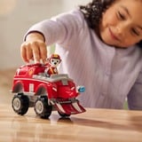 Spin Master Vehicule + Figurine Marcus Jungle Pups La Pat' Patrouille, Jeu véhicule PAW Patrol Vehicule + Figurine Marcus Jungle Pups La Pat' Patrouille, Camion de pompier, PAW Patrol, 3 an(s), Plastique, Gris, Rouge