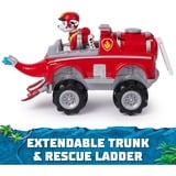 Spin Master Vehicule + Figurine Marcus Jungle Pups La Pat' Patrouille, Jeu véhicule PAW Patrol Vehicule + Figurine Marcus Jungle Pups La Pat' Patrouille, Camion de pompier, PAW Patrol, 3 an(s), Plastique, Gris, Rouge