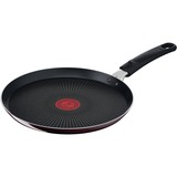 Tefal Resist Intense D5221083 poêle Poêle à crêpes Rond Rond, Poêle à crêpes, Noir, Rouge, Titane, 175 °C, Aluminium