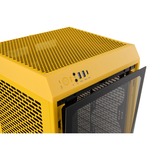 Thermaltake The Tower 200 boîtier mini tower Jaune foncé | 2x USB-A | 1x USB-C | Window