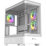 Thermaltake View 290 TG ARGB boîtier midi tower Blanc | 2x USB-A | 1x USB-C | RGB | Verre Trempé