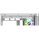 Thermaltake View 290 TG ARGB boîtier midi tower Blanc | 2x USB-A | 1x USB-C | RGB | Verre Trempé