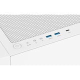 Thermaltake  boîtier midi tower Blanc | 2x USB-A | 1x USB-C | RGB | Window