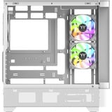 Thermaltake  boîtier midi tower Blanc | 2x USB-A | 1x USB-C | RGB | Window