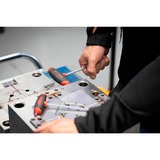 Wiha Set de clés mâles hexagonales, avec poignée transversale ComfortGrip, Tournevis Noir/Rouge