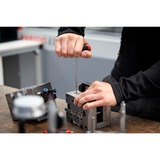 Wiha Set de clés mâles hexagonales, avec poignée transversale ComfortGrip, Tournevis Noir/Rouge