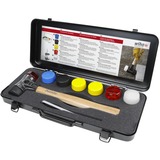 Wiha Set de marteaux de sécurité, 8 pièces Noir/bois