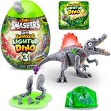 ZURU Mini oeuf de dinosaure jurassique allumant ZURU, Figurine Smashers Mini oeuf de dinosaure jurassique allumant, 3 an(s), Multicolore, Plastique