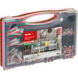 fischer Boîte Meister XL Espace de vie, Cheville Gris clair/Rouge