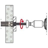fischer DuoHM 572920, Cheville 