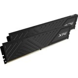 ADATA GAMMIX D35 module de mémoire 16 Go 2 x 8 Go DDR4 288-pin DIMM, Mémoire vive Noir, 16 Go, 2 x 8 Go, DDR4, 3200 MHz, 288-pin DIMM