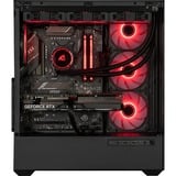 ALTERNATE Custom PC Series • Red Thunder Elements Gaming-PC, PC gaming Noir/transparent