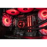ALTERNATE Custom PC Series • Red Thunder Elements Gaming-PC, PC gaming Noir/transparent