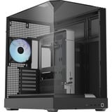 APNX V2 boîtier midi tower Noir | 2x USB-A | 1x USB-C | RGB | Verre Trempé