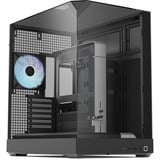 APNX  boîtier midi tower Noir | 2x USB-A | 1x USB-C | RGB | Verre Trempé