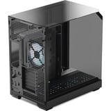 APNX  boîtier midi tower Noir | 2x USB-A | 1x USB-C | RGB | Verre Trempé