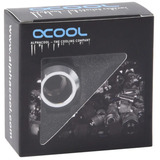 Alphacool Eiszapfen PRO 16mm HardTube Fitting G1/4 - Chrome, Connecteur Chrome