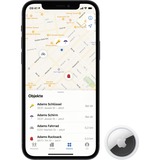 Apple AirTag, Traceur de localisation Blanc/Argent, 1 pièce