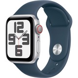 Apple Watch SE (2023), Smartwatch Argent/Bleu