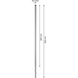 Bosch Expert Foret SDS Max-8X, Perceuse Marteau perforateur, Hammer drill bit, 2,2 cm, 920 mm, Béton, pierre, 80 cm