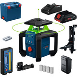 Bosch Rotating Laser GRL18V-4-34CVG (0 601 061 H02), Laser rotatif Vert, Kit