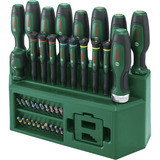 Bosch Set de tournevis mixte, 39 pièces Vert/Noir