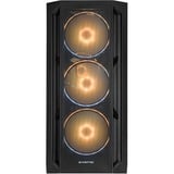 Chieftec PC- Gehäuse GA-01B-L-OP APEX LUMO Midi Tower Noir, boîtier pc Noir | 2x USB-A | 1x USB-C | RGB | Verre Trempé