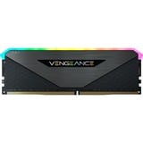 Corsair Vengeance CMG16GX4M1E3200C16 module de mémoire 16 Go 1 x 16 Go DDR4 3200 MHz, Mémoire vive Noir, 16 Go, 1 x 16 Go, DDR4, 3200 MHz, 288-pin DIMM, Noir