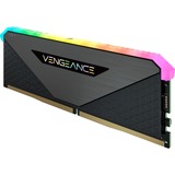 Corsair Vengeance CMG16GX4M1E3200C16 module de mémoire 16 Go 1 x 16 Go DDR4 3200 MHz, Mémoire vive Noir, 16 Go, 1 x 16 Go, DDR4, 3200 MHz, 288-pin DIMM, Noir