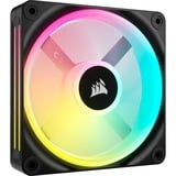 Corsair iCUE Link QX120 RGB Expansion-Kit, Ventilateur de boîtier Noir