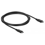 DeLOCK DisplayPort 1.4, Câble Noir, 2 mètres