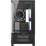 DeepCool CG380U 3F boîtier midi tower Noir | 2x USB-A | 1x USB-C | RGB | Verre trempé