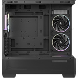 DeepCool CG380U 3F boîtier midi tower Noir | 2x USB-A | 1x USB-C | RGB | Verre trempé