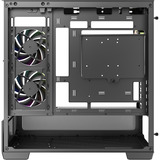 DeepCool CG380U 3F boîtier midi tower Noir | 2x USB-A | 1x USB-C | RGB | Verre trempé