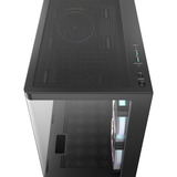 DeepCool CG380U 3F boîtier midi tower Noir | 2x USB-A | 1x USB-C | RGB | Verre trempé