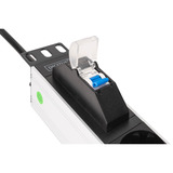 Digitus DN-95439, Multiprise Noir/en aluminium