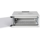 Digitus Kit réseau SOHO Pro 19" 540x400 mm (LxP), Armoire informatique Gris clair