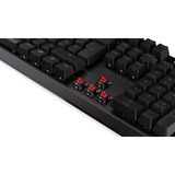 ENDORFY clavier gaming Noir, Layout DE, Kailh Red