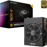 EVGA SuperNOVA G+ unité d'alimentation d'énergie 1600 W Noir Noir, 1600 W, 200 - 240 V, 50/60 Hz, 9 A, 150 W, 1596 W