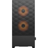 Fractal Design Design Pop Air RGB Orange Core TG Clear Tint, Moyenne tour Noir/Orange