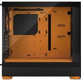 Fractal Design Design Pop Air RGB Orange Core TG Clear Tint, Moyenne tour Noir/Orange