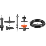 GARDENA 13401-20, Goutteurs Noir/gris