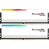 G.Skill 32 Go DDR5-6000 Kit, Mémoire vive Blanc, F5-6000J3636F16GX2-RM5NRW, Ripjaws M5 Neo RGB, XMP, EXPO