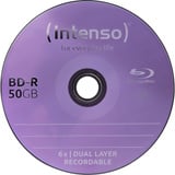 Intenso BD-R 25 GB, Disques Blu-ray Vente au détail