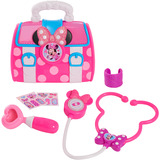 Just Play Disney Junior Minnie Mouse Bow-Care Doctor Bag Set, Appareil ménager pour enfants 