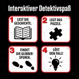 KOSMOS Puzzle policier Les trois ??? Kids : Attention au piège gluante 