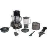 Kenwood FDM72.990BK robot de cuisine 1000 W 3 L Noir Balances intégrées Noir, 3 L, Noir, Rotatif, Tactile, 1,5 L, Verre, Acier inoxydable