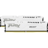 Kingston FURY 64 Go DDR5-5200 (2x 32 Go) mémoire vive Blanc, KF552C40BWK2-64, XMP 3.0