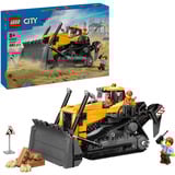 LEGO City - Bulldozer jaune, Jouets de construction 60466